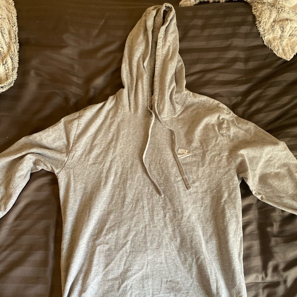 Gray Nike sweater